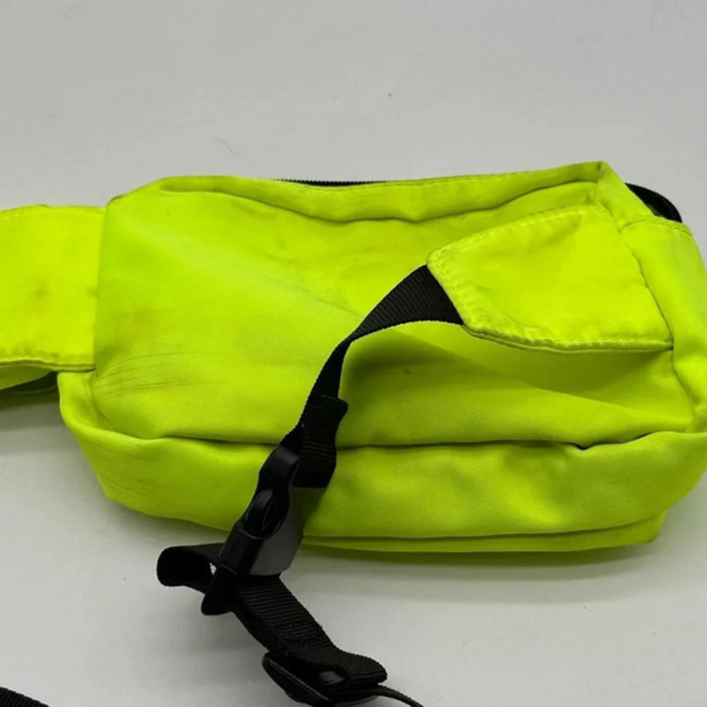 Neon‎ Green Fanny pack Asos High Life Trees - Picture 5 of 9